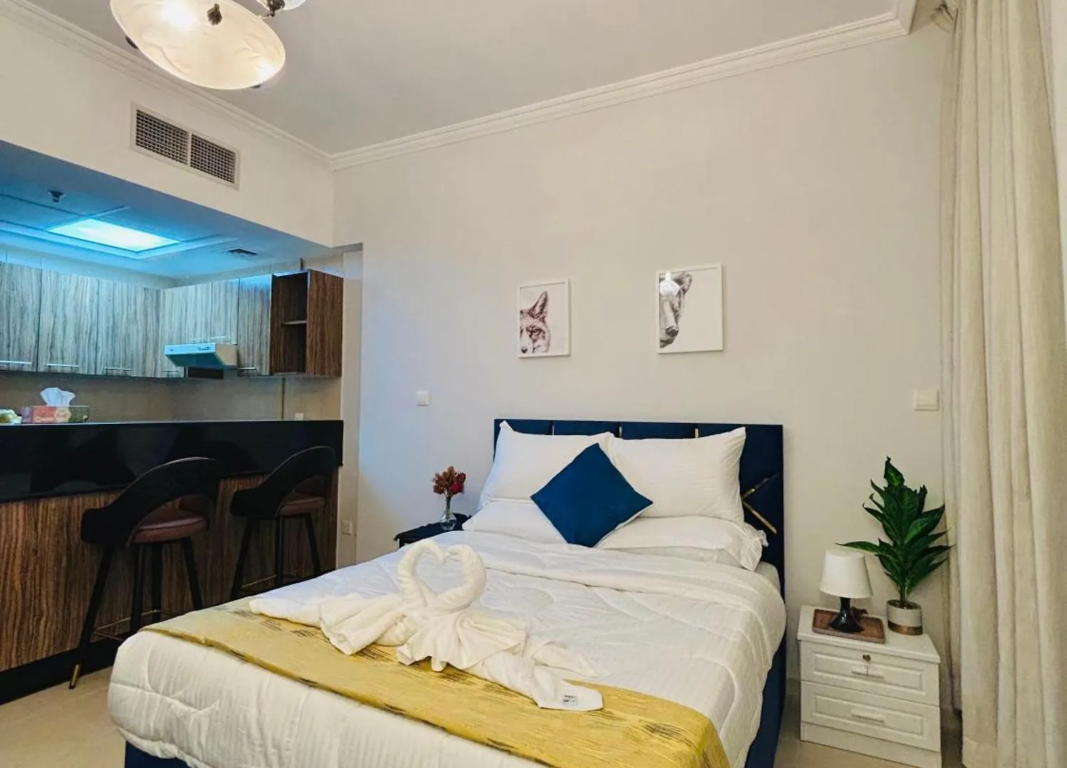 Stunning Studio With Rooftop Pool, Balcony & Gym Ντουμπάι Διαμέρισμα
