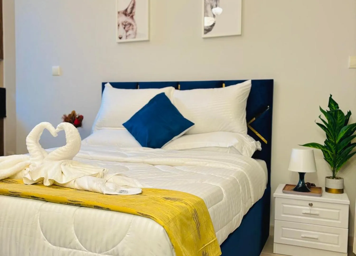 Stunning Studio With Rooftop Pool, Balcony & Gym Dubaj